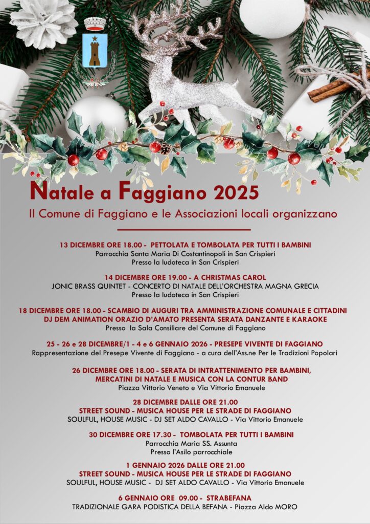 Natale a Faggiano 2025