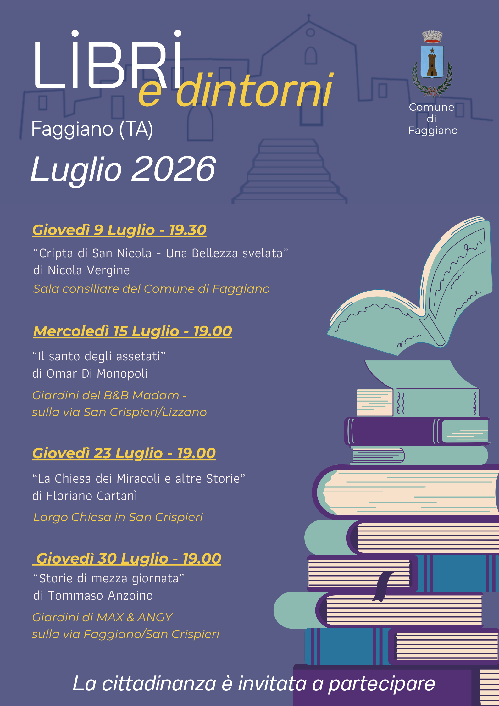 LIBRI E DINTORNI - EVENTO CULTURALE