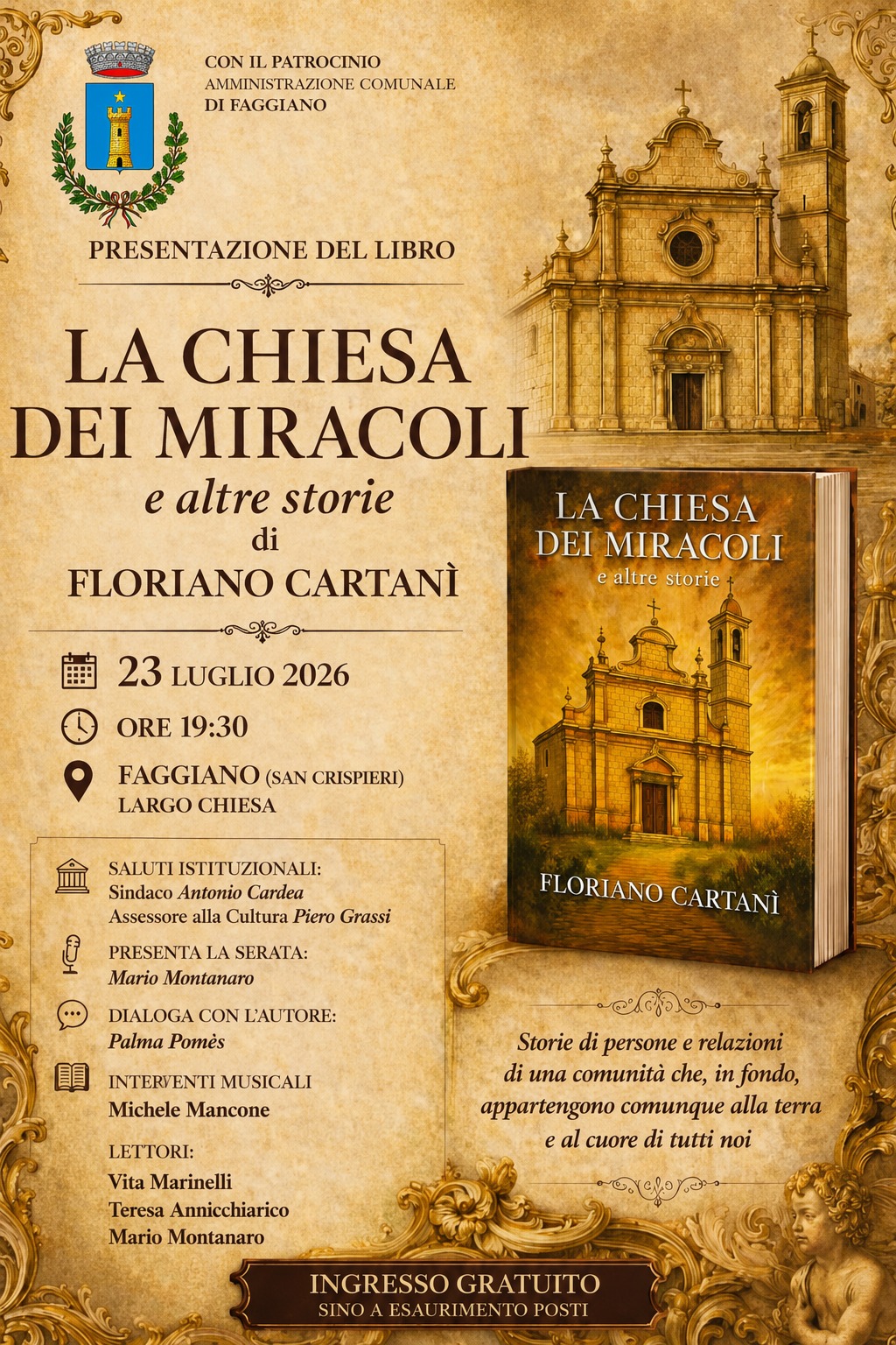 Floriano Cartanì presenta 